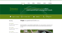 Desktop Screenshot of duis.cz