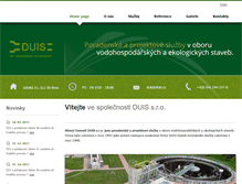 Tablet Screenshot of duis.cz